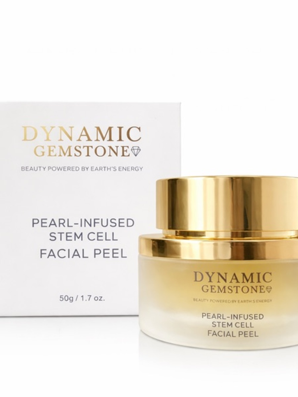 Pearl-Infused Stem Cell Facial Peel — White